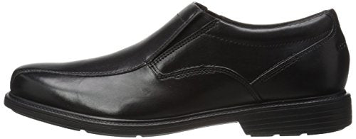 Rockport Men's Charles Road Slip-On Black Leather 10 M (D)-10 M