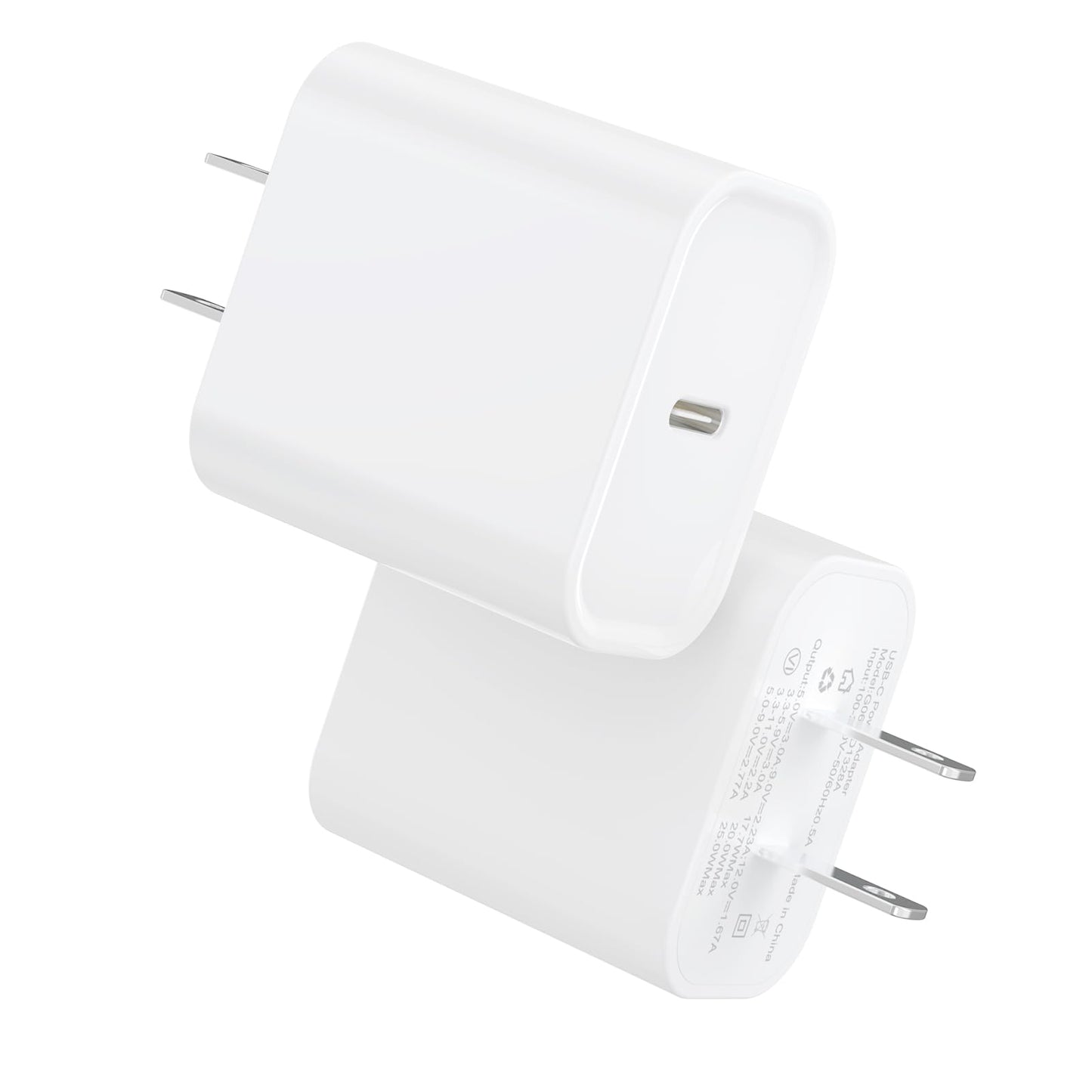 2Pack, 20W USB-C Power Adapter