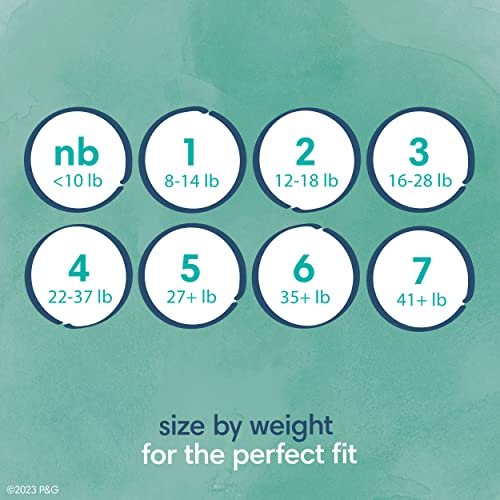Pampers Pure Protection Diapers - Size 5, 48 Count, Hypoallergenic Premium Disposable Baby Diapers