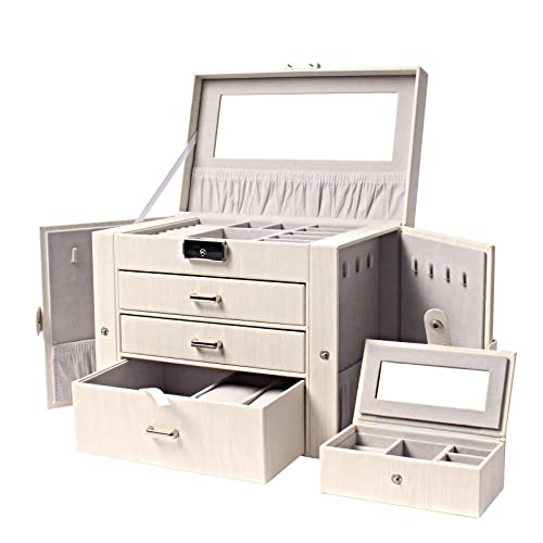 Jewelry Box For Women With Small Travel Case Organizer