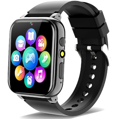 Smart Watch for Kids HD Touchscreen Video Camera 26 Puzzle Games Music Player