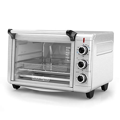 BLACK+DECKER 6-Slice Crisp 'N Bake Air Fry Toaster Oven