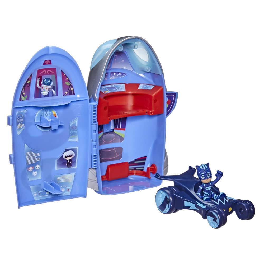 PJ Masks 2-in-1 HQ, Rocket Playset