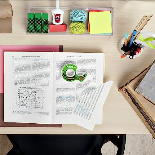 Scotch Magic Tape with Dispenser and Boxed Refills, Variety Pack, Assorted Sizes