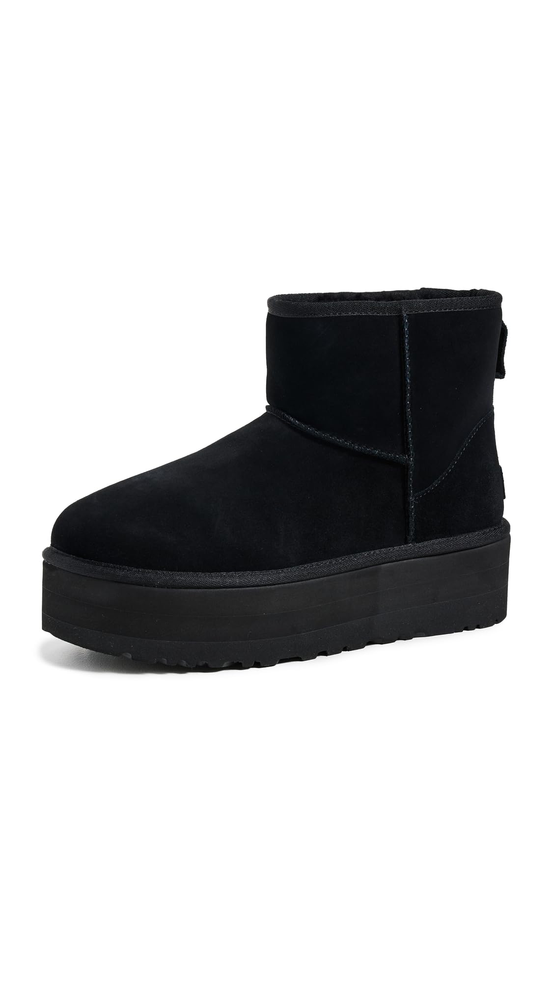 UGG Women's Classic Mini Platform Boot, Black