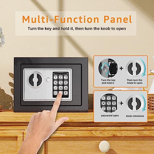 Digital Electronic Security Keypad Mini Small Safe
