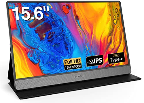 15.6 Inch 1080P FHD Portable Laptop Monitor