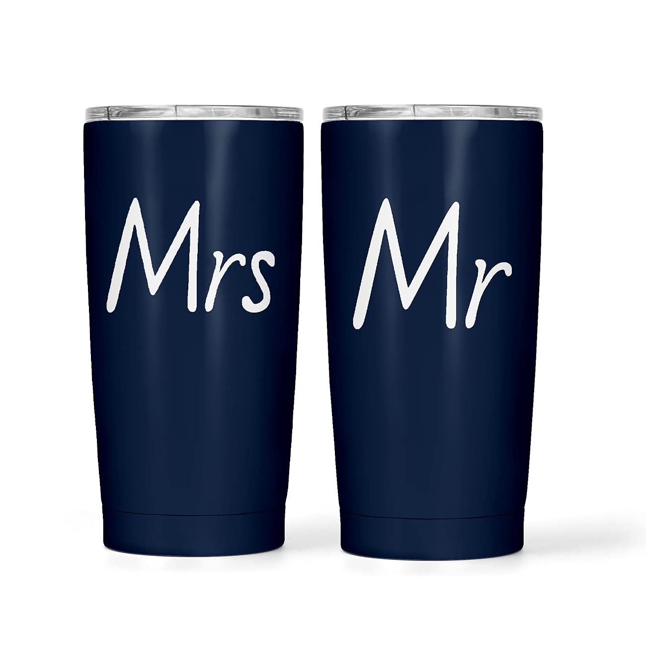 The Navy Knot Mr. and Mrs. Tumbler Set of 2, 20oz