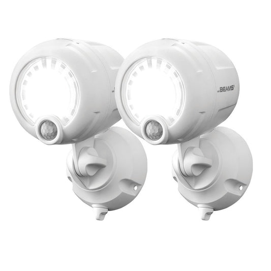 200 Lumen Wireless Motion Sensing LED Spotlight, 2-Pack