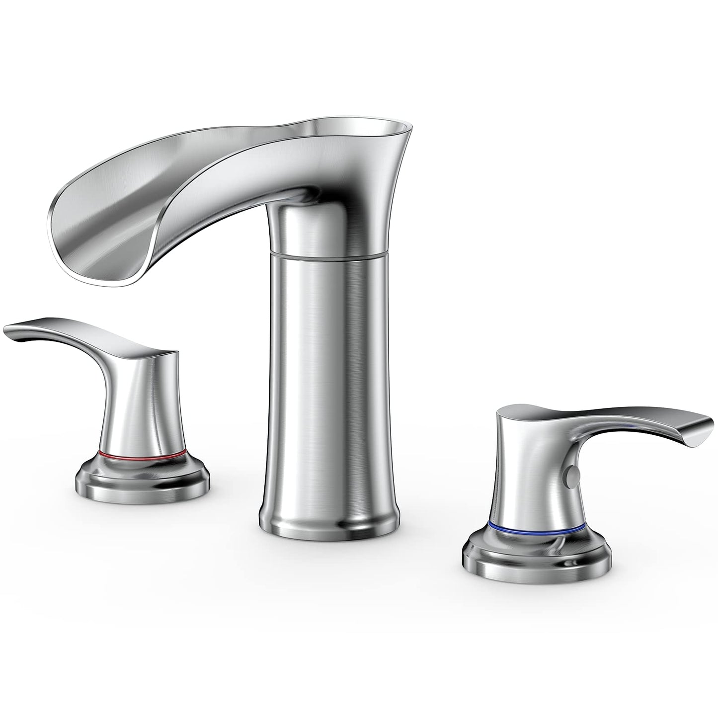 3-Holes Waterfall Bathroom Faucet