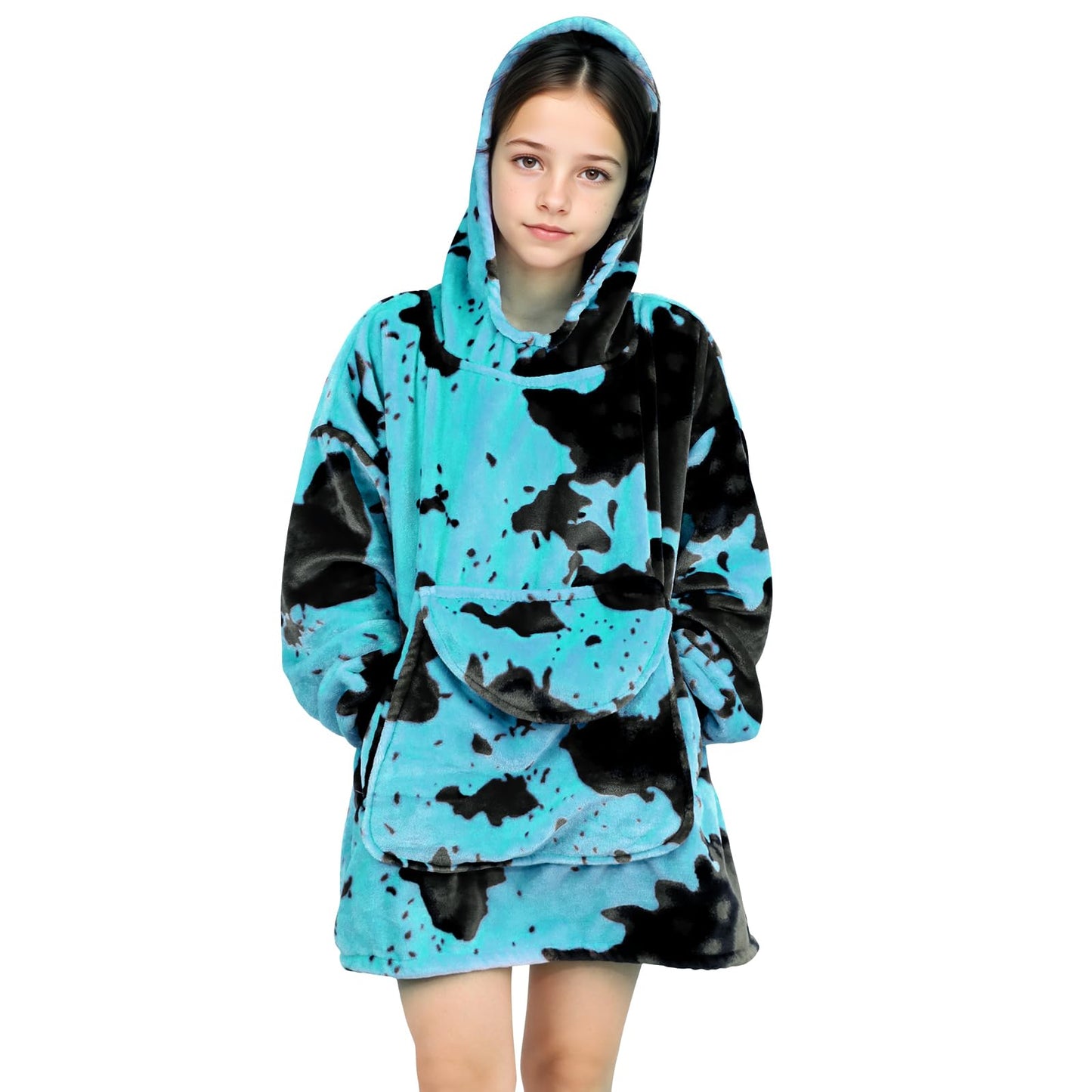Wearable Sweatshirt Blanket Hoodie