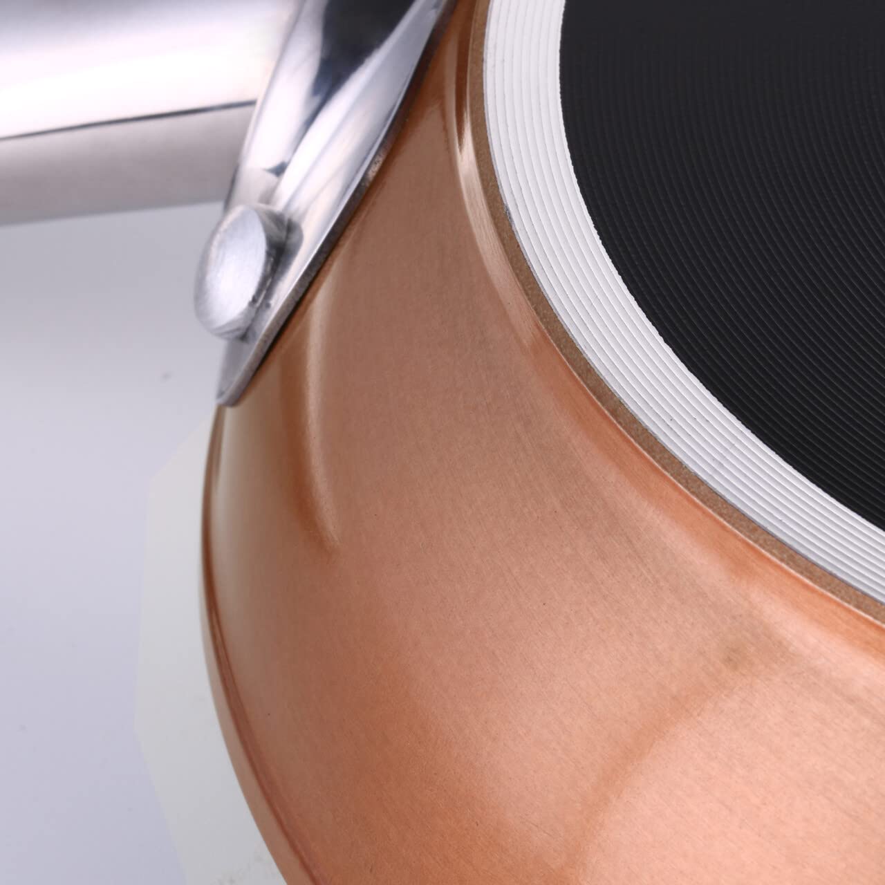 10-Piece Nonstick Copper Pots And Pans Cookware Set With Lids