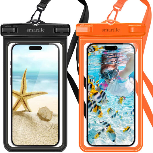 Waterproof Phone Pouch Case - 2 Pack