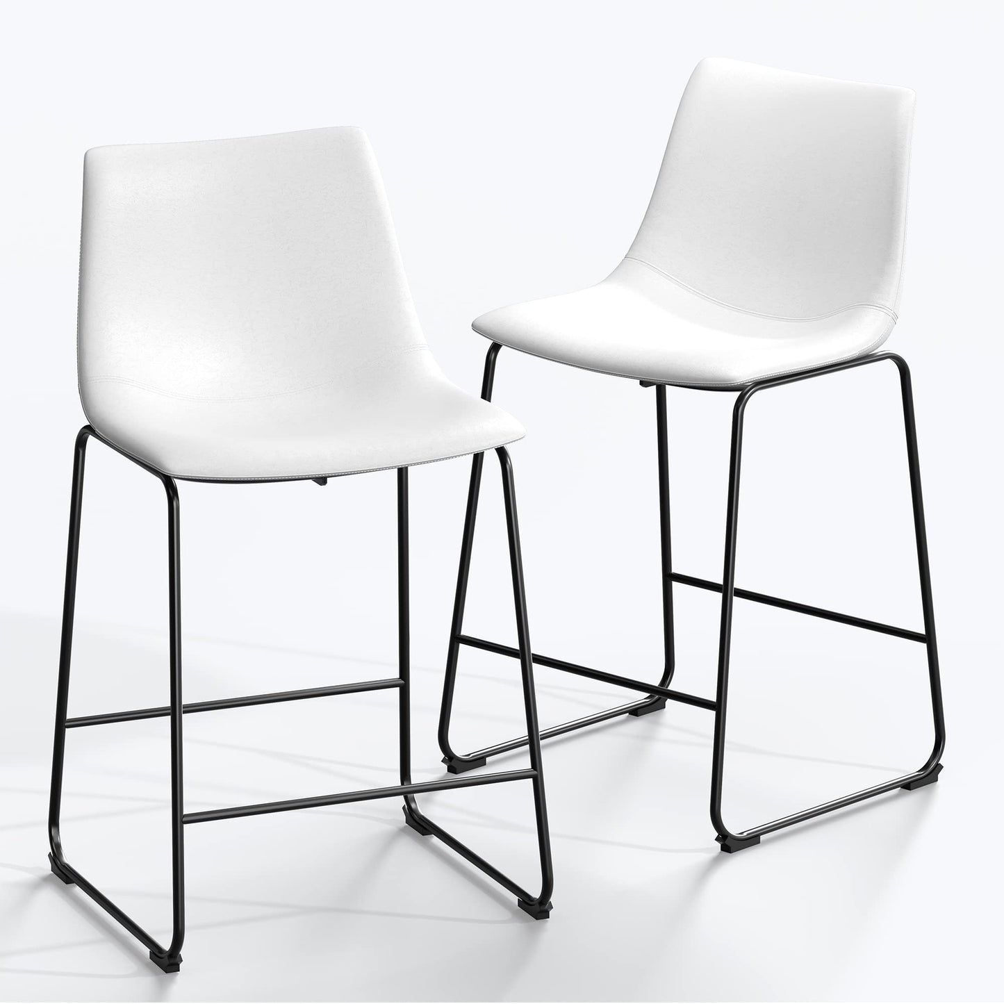 NicBex Lounge Kitchen Island Counter Stools, Set of 2