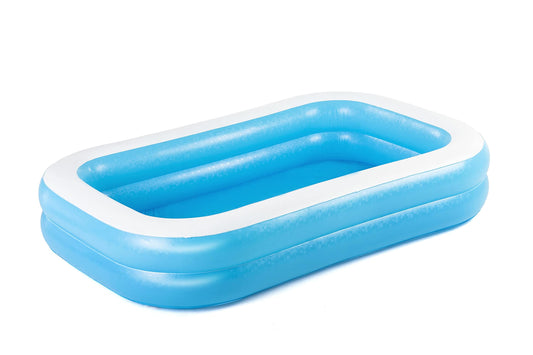 Bestway Blue Rectangular 8'6" Inflatable Family Pool