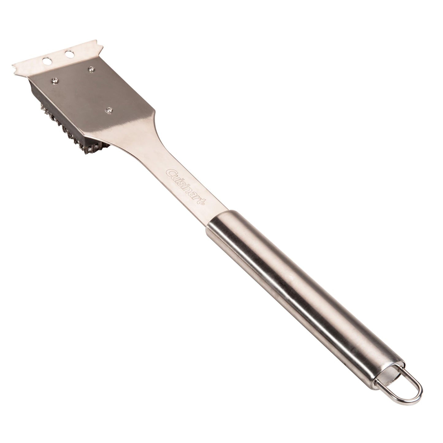Cuisinart 16.5" Long Handle Grill Cleaner Brush & Scraper