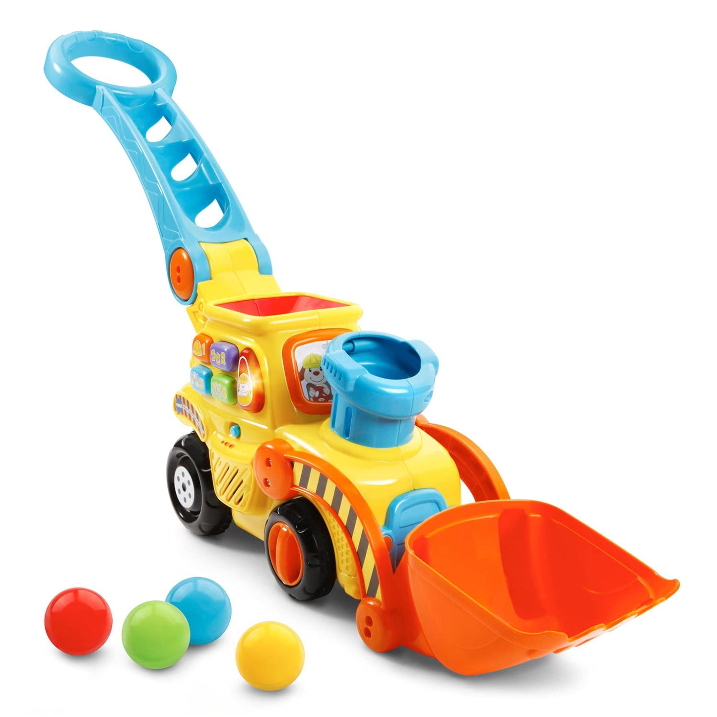 VTech Push & Pop Bulldozer Toy