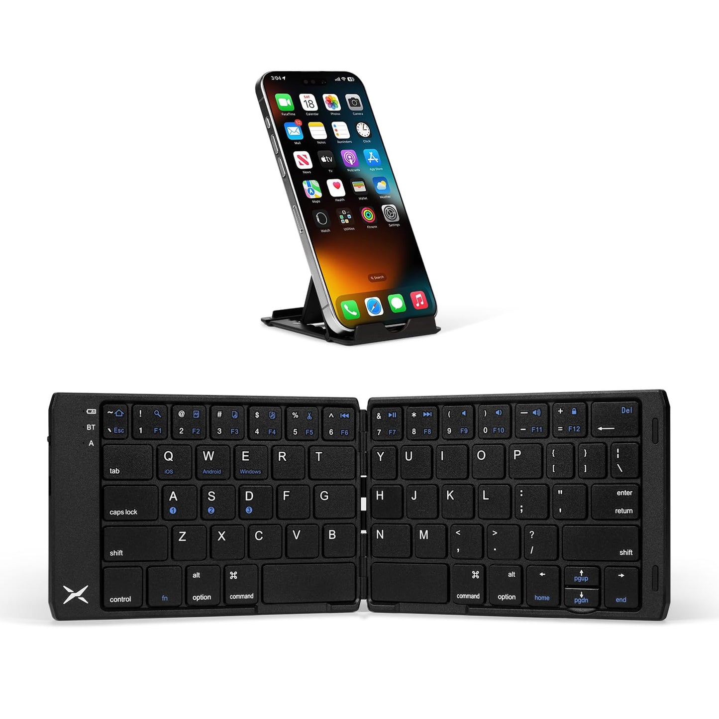 DeLUX Foldable Bluetooth Keyboard