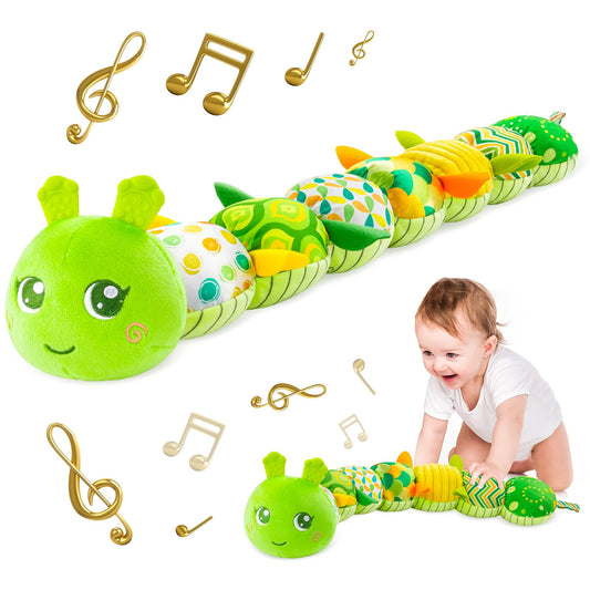 Infant Baby Musical Multi-Sensory Caterpillar Soft Toys