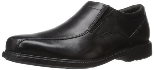 Rockport Men's Charles Road Slip-On Black Leather 10 M (D)-10 M