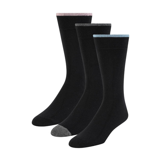 Ted Baker Men's 3 Pack Pattern Crew Dress Socks