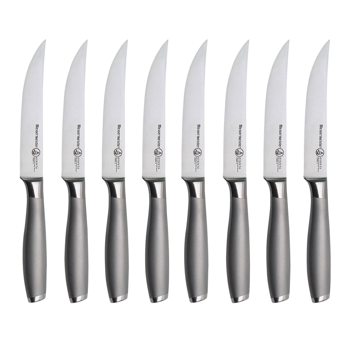 Messermeister Avanta 5” Fine Edge Steak Knife Set Of 8