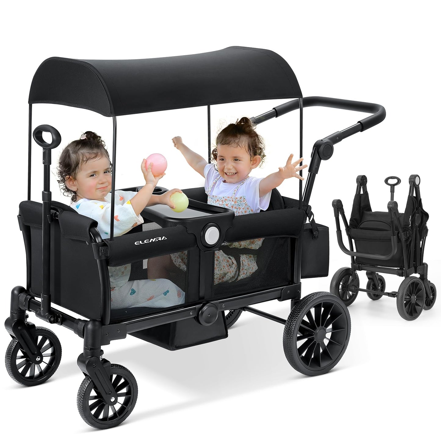 Wagon Stroller for 2 Kids