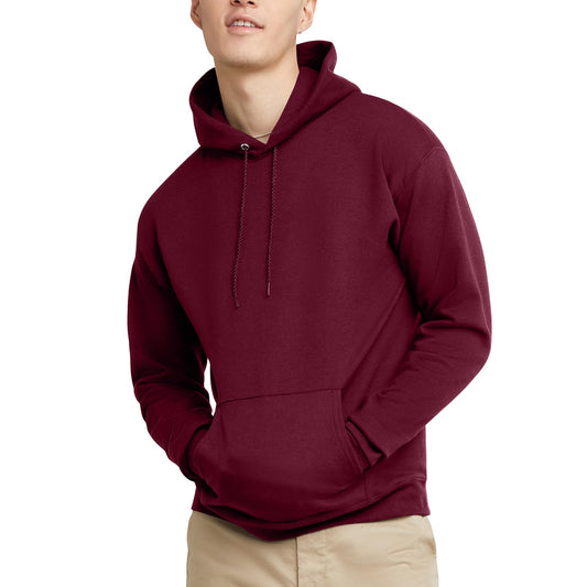 Hanes Men's Pullover EcoSmart Hooded Sweatshirt