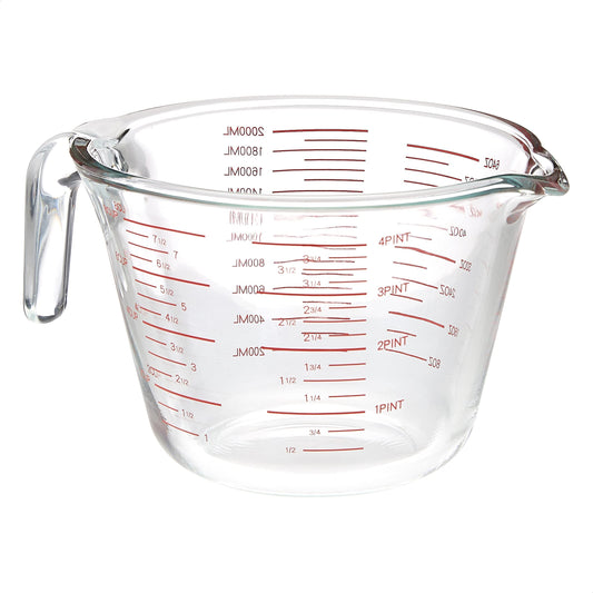 Amazon Basics Glass Measuring Cup, 2 L
