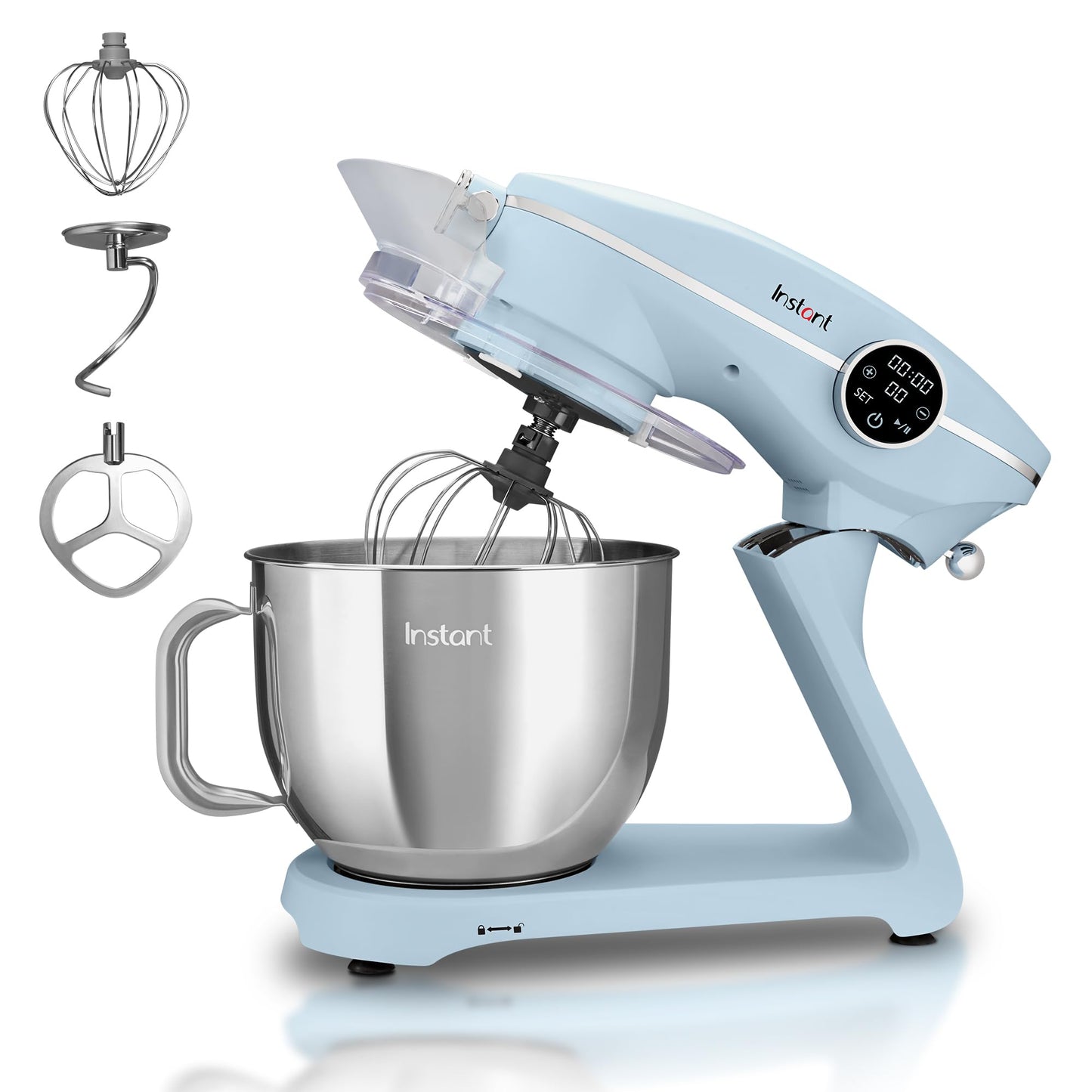 Stainless Steel Instant Pot Stand Mixer Pro, 7.4-Qt