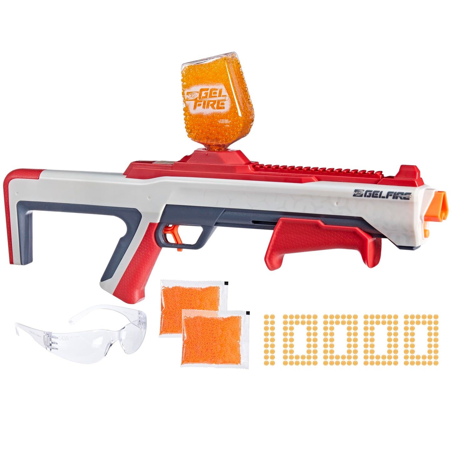 NERF Pro Gelfire Raid Blaster, 10,000 Gel