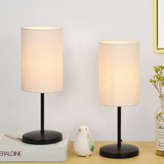 Modern Night Table Lamp, Set of 2