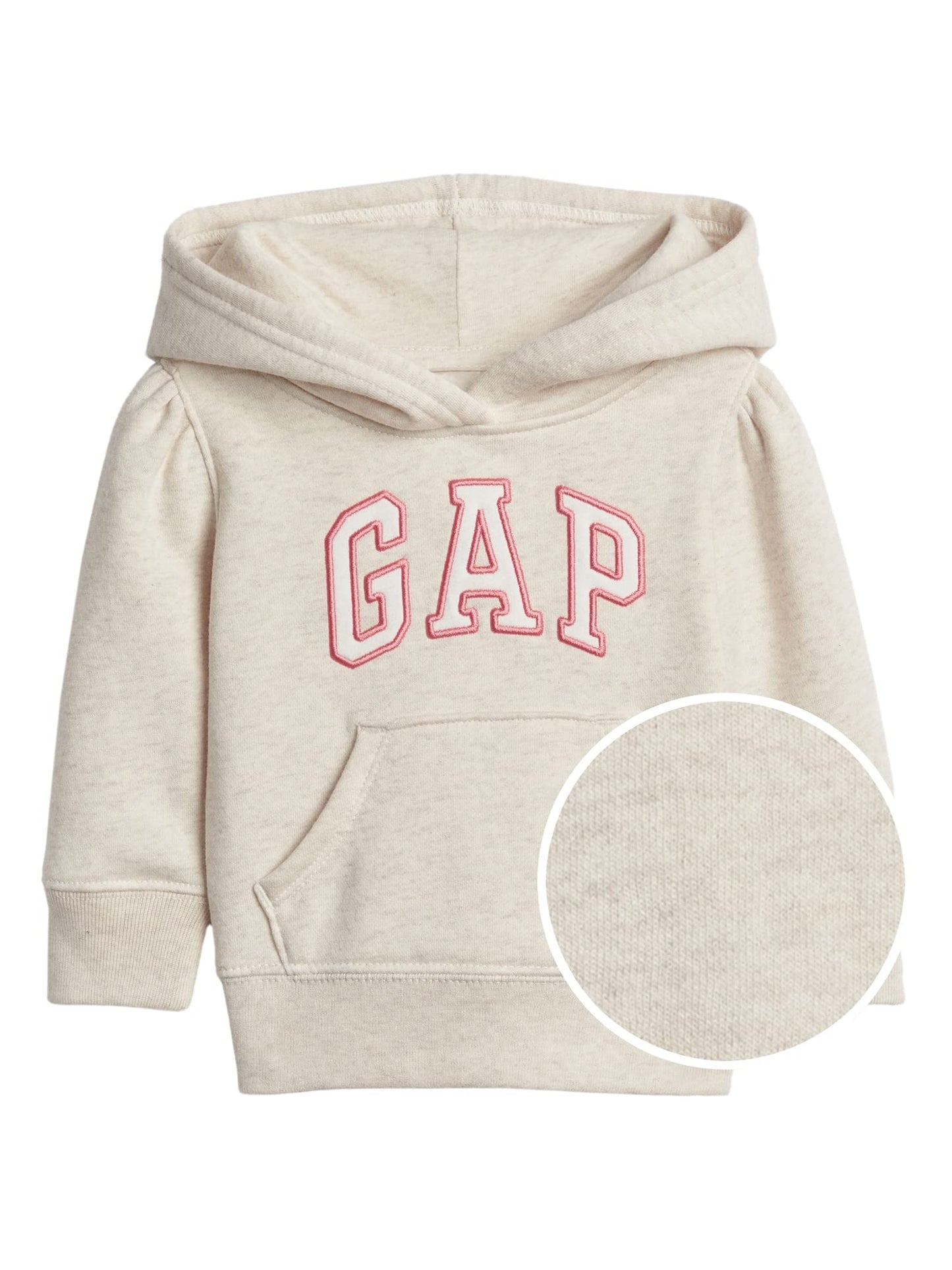 GAP Baby Girls Logo Pullover Hoodie Sweatshirt