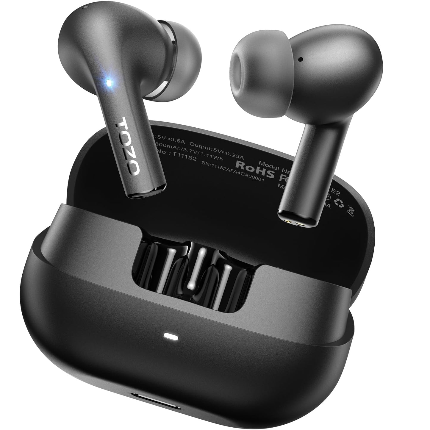 TOZO E2 Wireless Earbuds 10mm Drivers