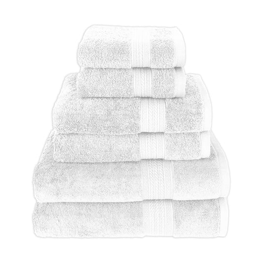 Kaufman, 6 Piece Luxury Bath Cotton Towel Set