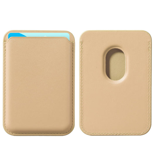 Magnetic PU Leather Phone Wallet Card Holder Case, MagSafe