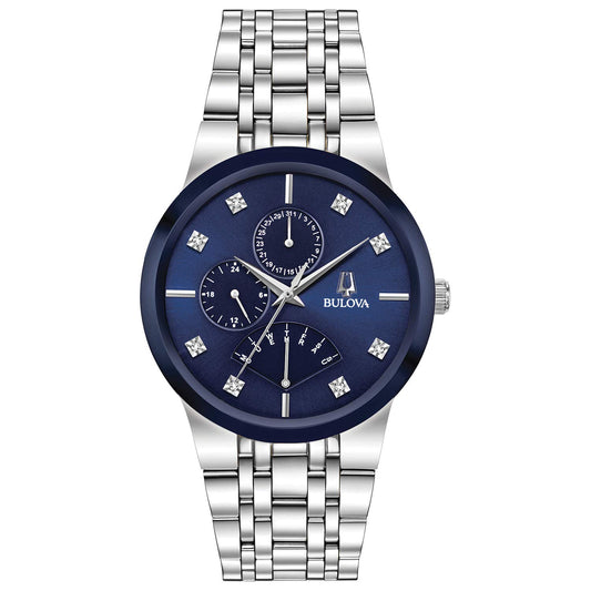 Bulova Men's Modern Stainless Steel Quartz Watch