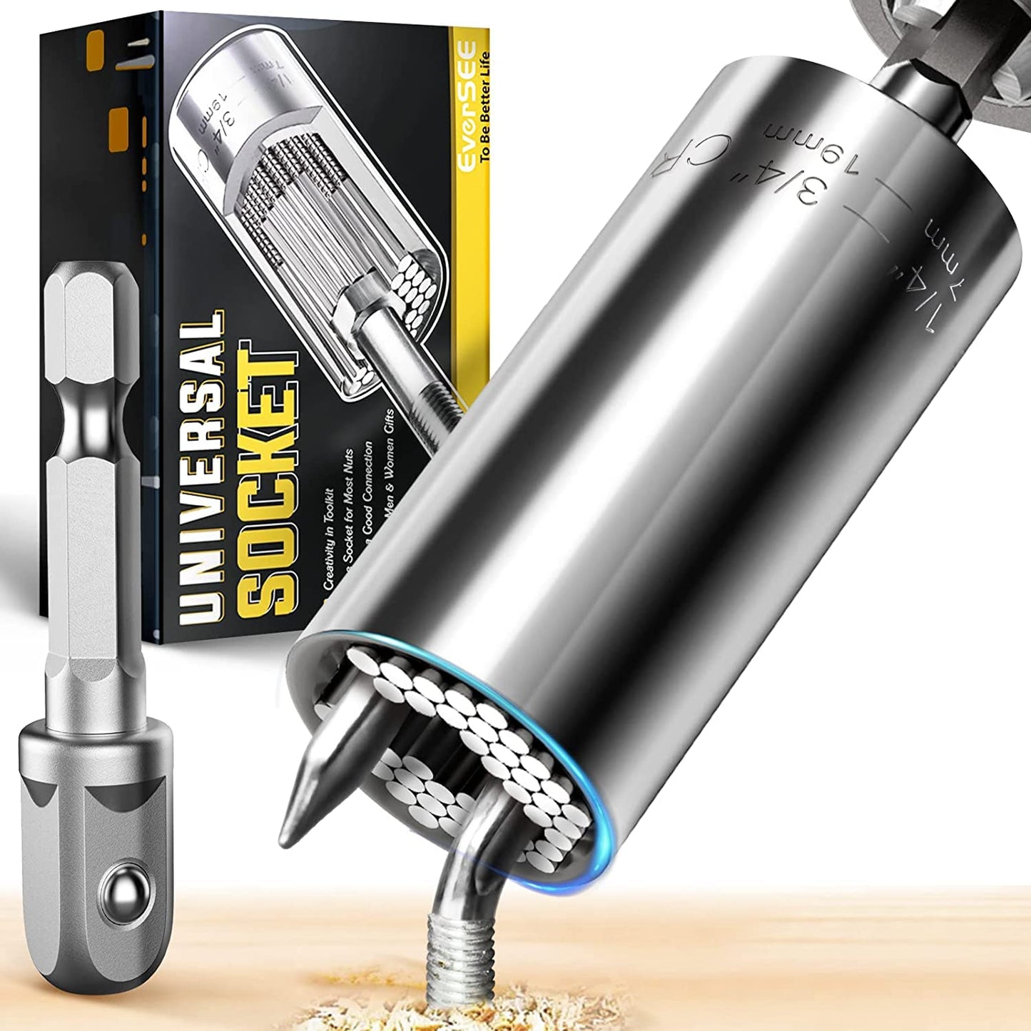 2 Pieces Universal Socket Tool