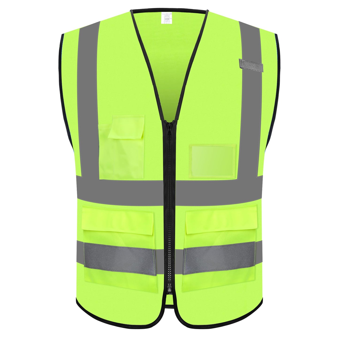 Reflective Safety Vest with 5 Pockets