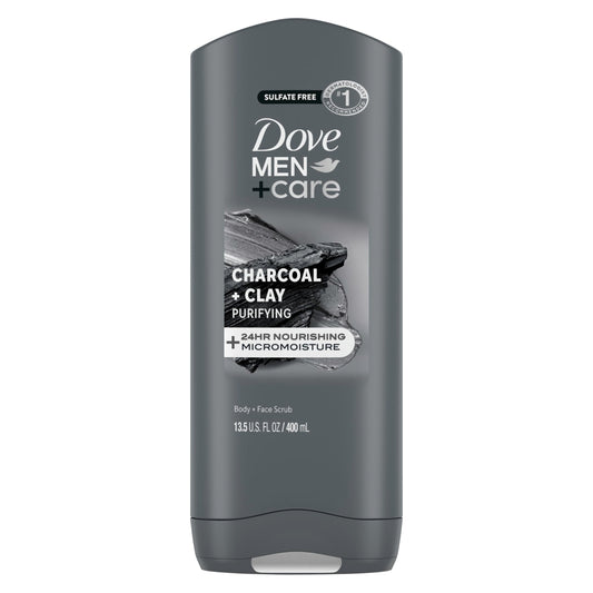 DOVE MEN + CARE, Clay Body and Face Wash, 13.5 oz