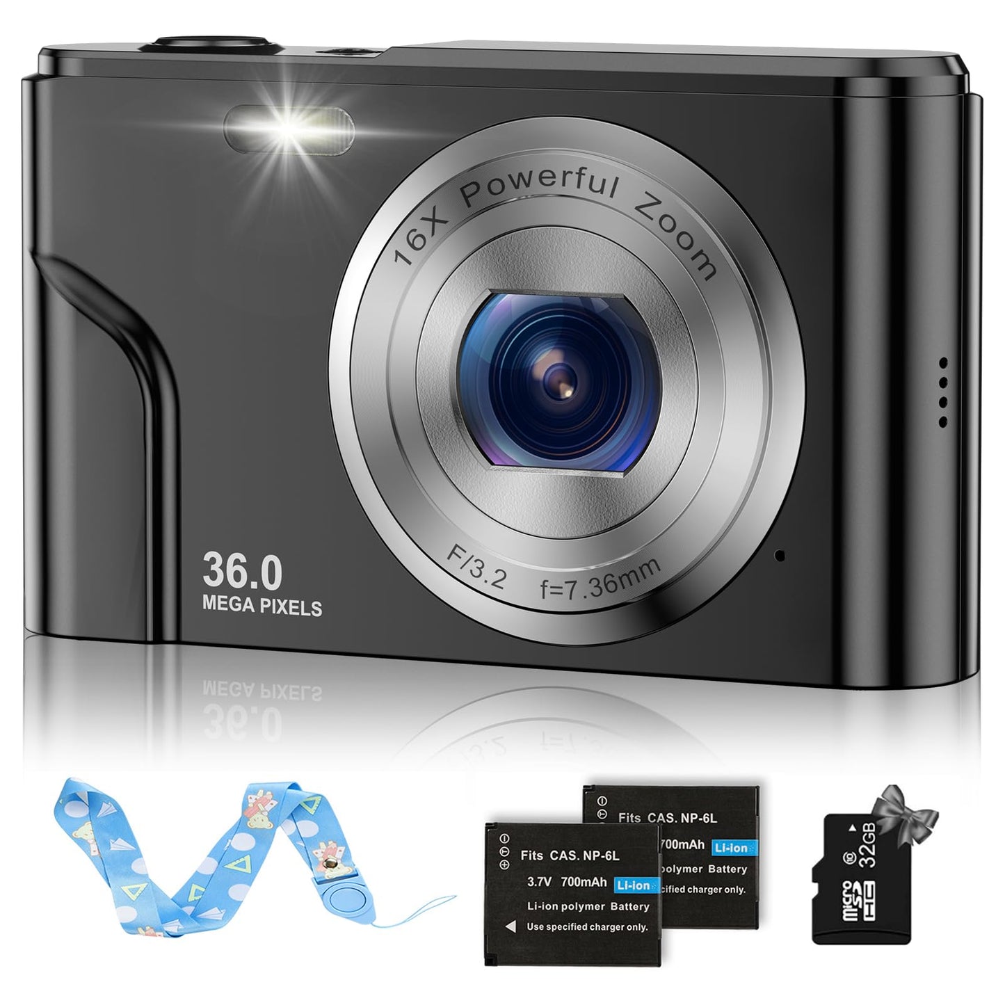 1080P 48MP Kids Camera