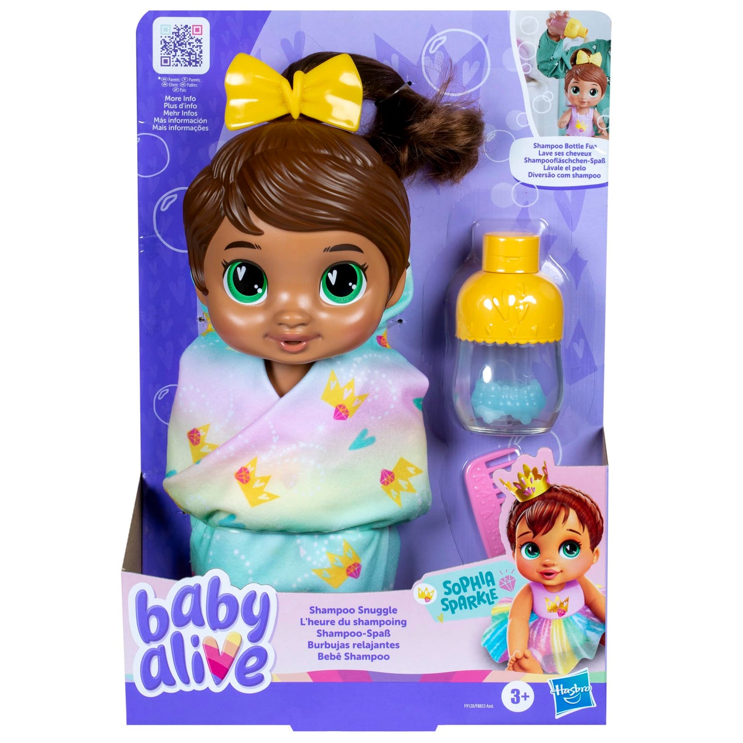 Baby Alive, 11 in Water Baby Doll Playset