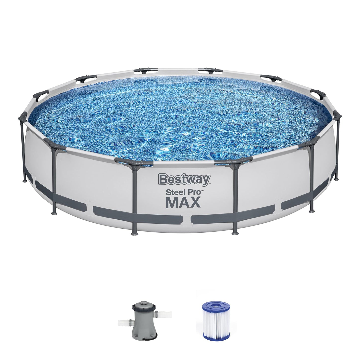 Bestway Steel Pro Max Backyard Swimming Pool Set
