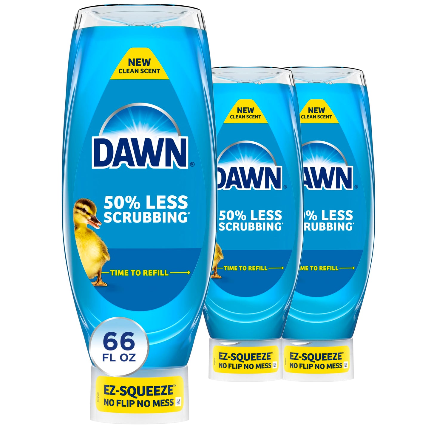 Dawn Ultra EZ-Squeeze Dish Soap, 3x22oz