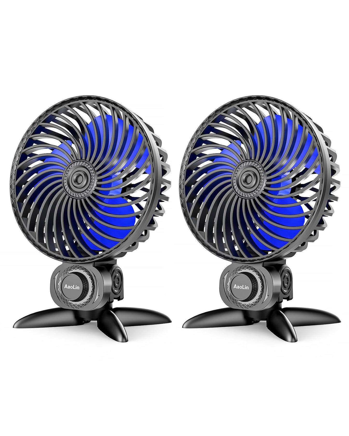 AaoLin 2-Pack USB Desk Fans
