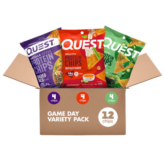 Quest Protein Tortilla Chips – 12 Pack, 3 Flavors