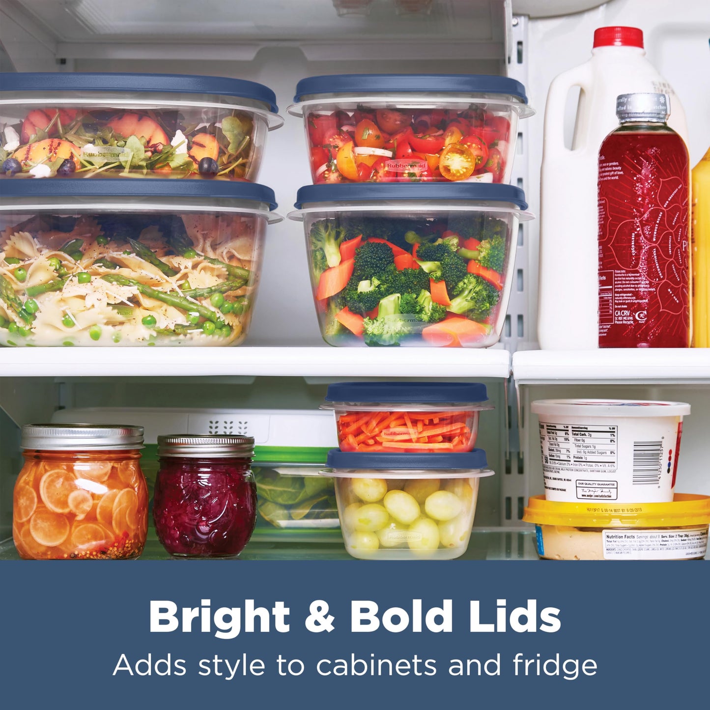 Rubbermaid Food Storage Containers with Vented Lids, 26 Piece Set