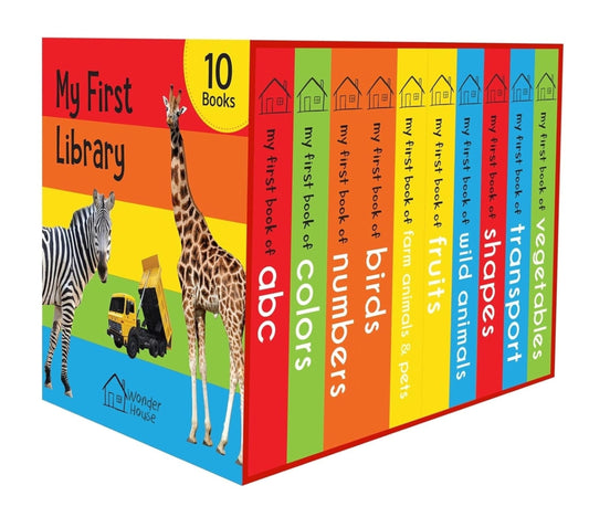 My First Library: Boxset of 10 Board Books