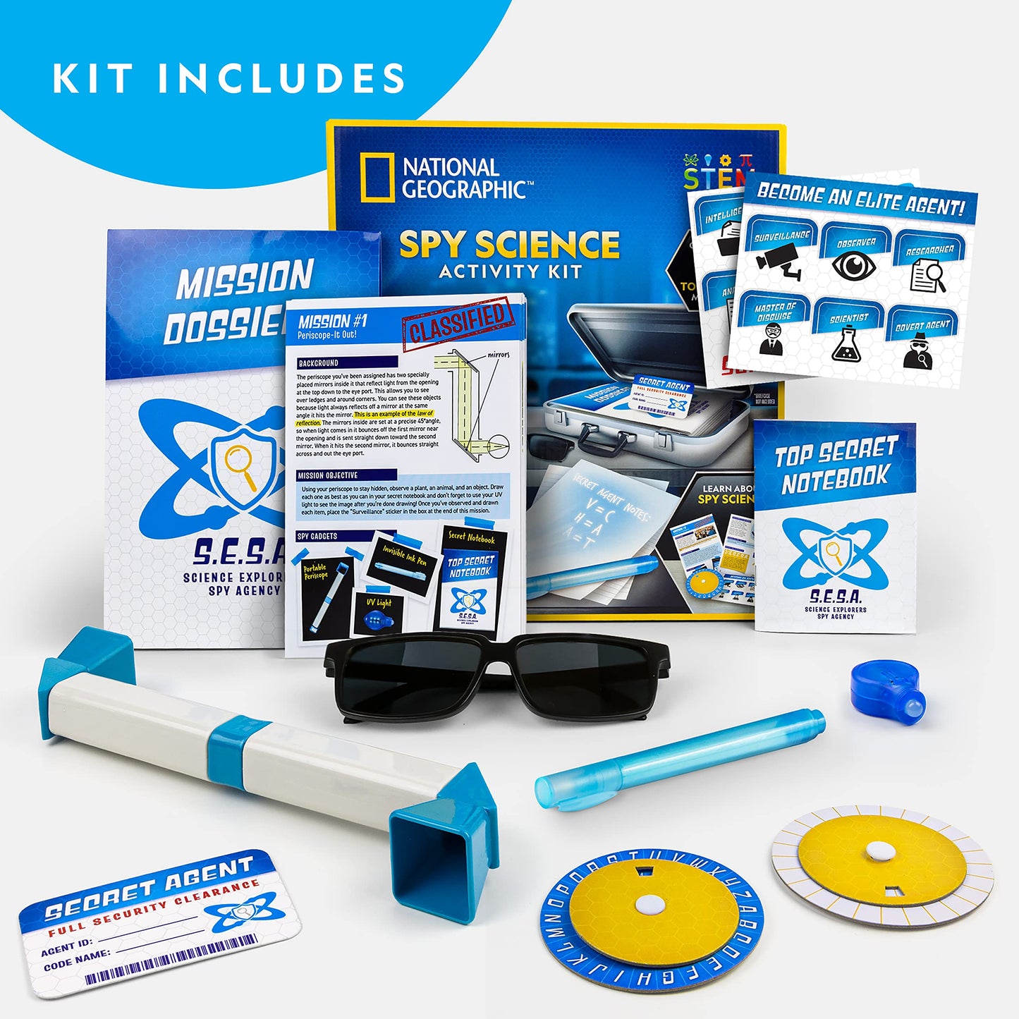 National Geographic Spy Science Kit
