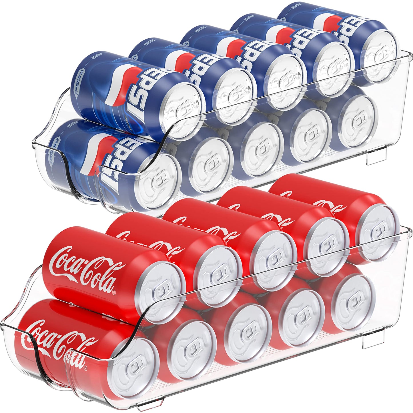 Simple Houseware Soda Can Organizer, Set of 2